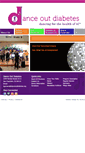 Mobile Screenshot of danceoutdiabetes.org